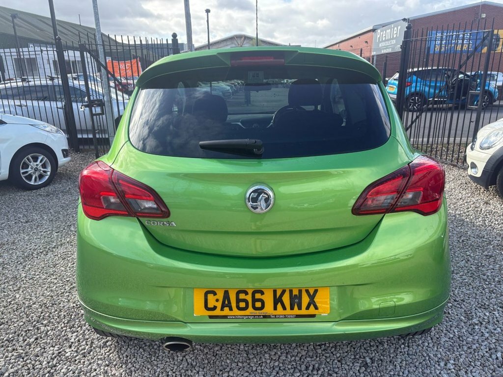 Vauxhall Corsa 1.4L Limited Edition CA66KWX Green #5