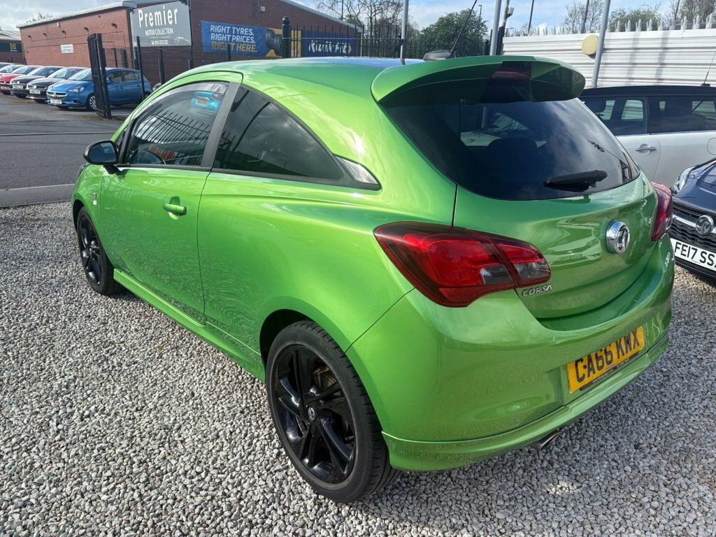 Vauxhall Corsa 1.4L Limited Edition CA66KWX Green #4