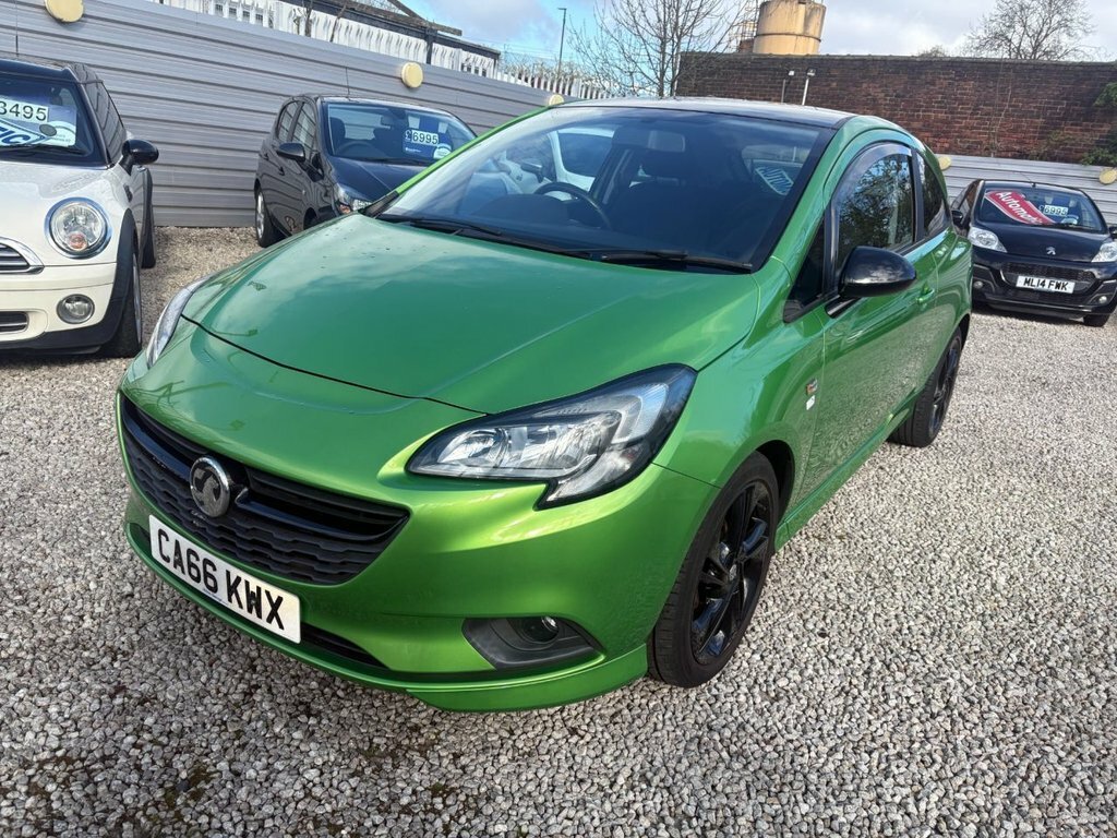 Vauxhall Corsa 1.4L Limited Edition CA66KWX Green #3