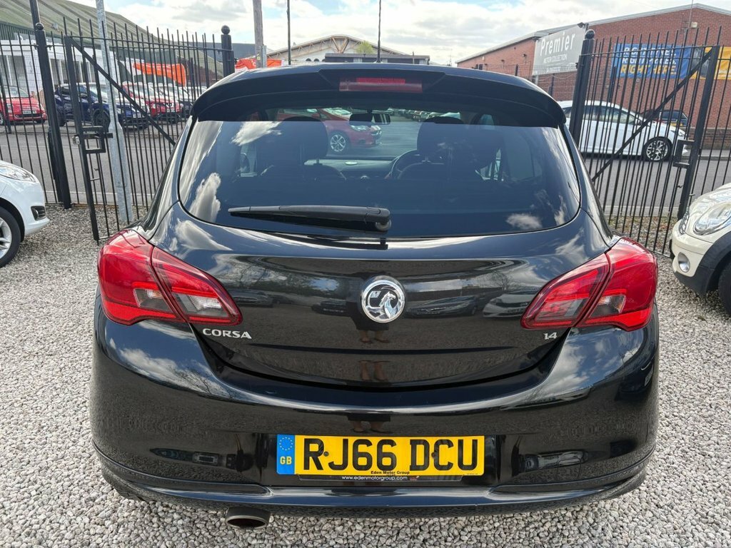 Vauxhall Corsa 1.4L Limited Edition RJ66DCU Black #5