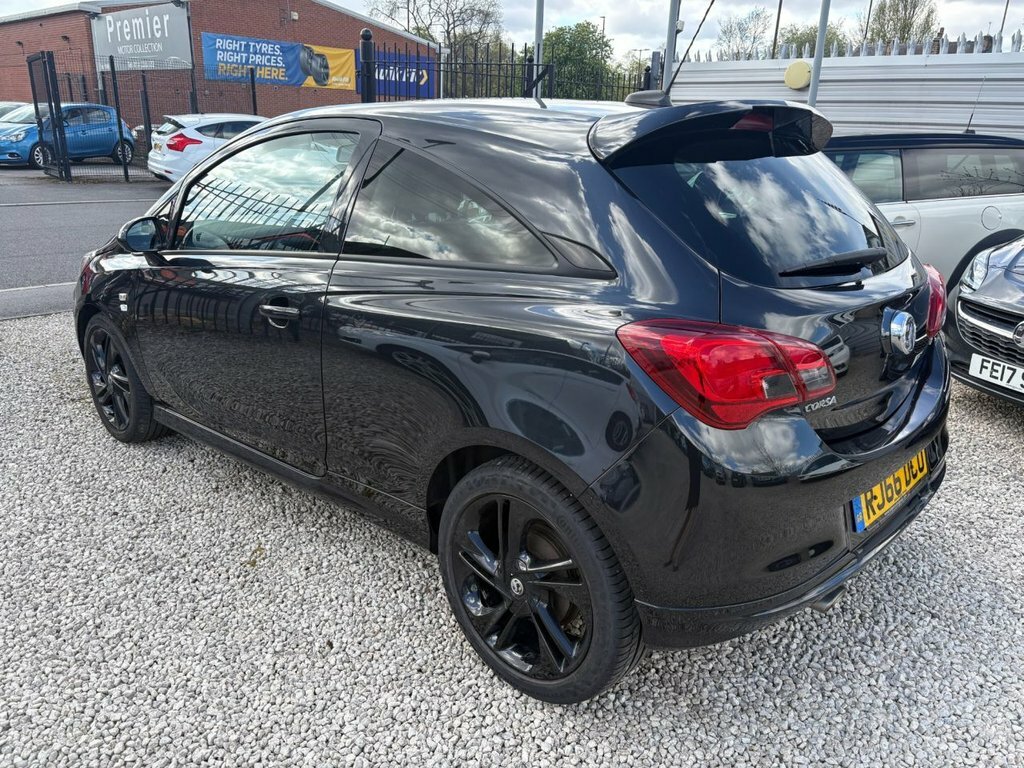 Vauxhall Corsa 1.4L Limited Edition RJ66DCU Black #4