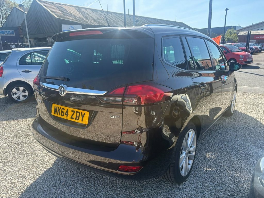 Vauxhall Zafira Tourer 2L Sri Brown #6