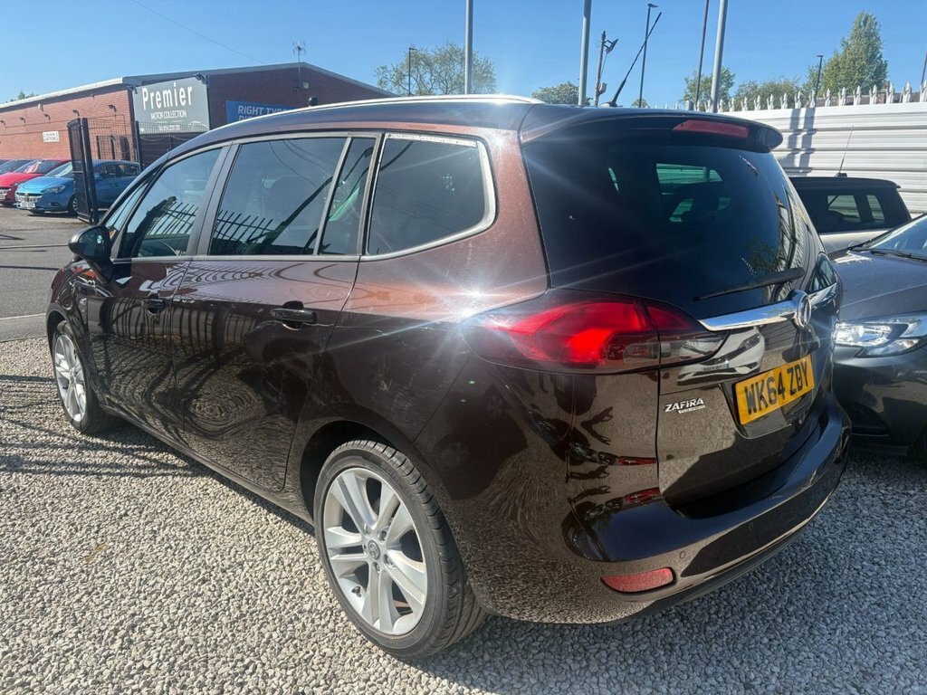 Vauxhall Zafira Tourer 2L Sri Brown #4