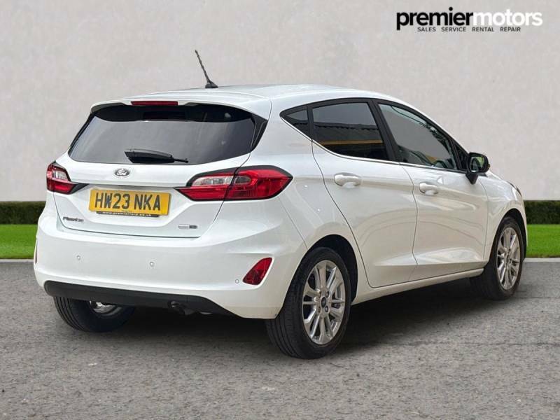 Ford Fiesta Fiesta Titanium Turbo Mhe - 2023 73 HW23NKA White #5