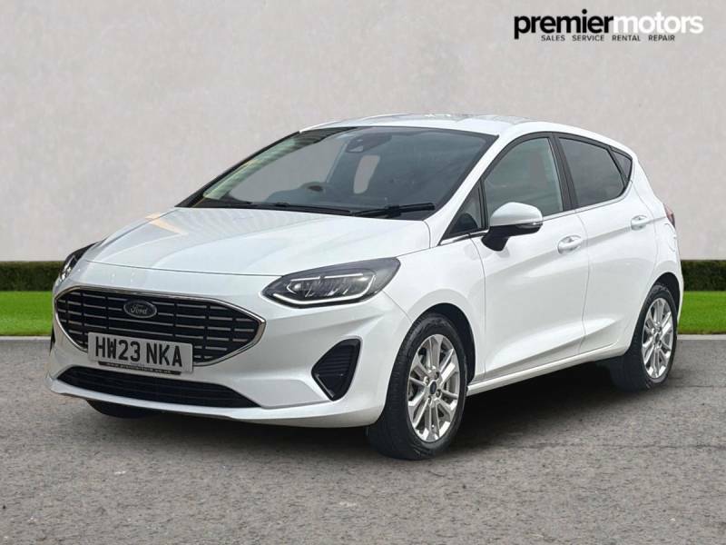 Ford Fiesta Fiesta Titanium Turbo Mhe - 2023 73 HW23NKA White #2