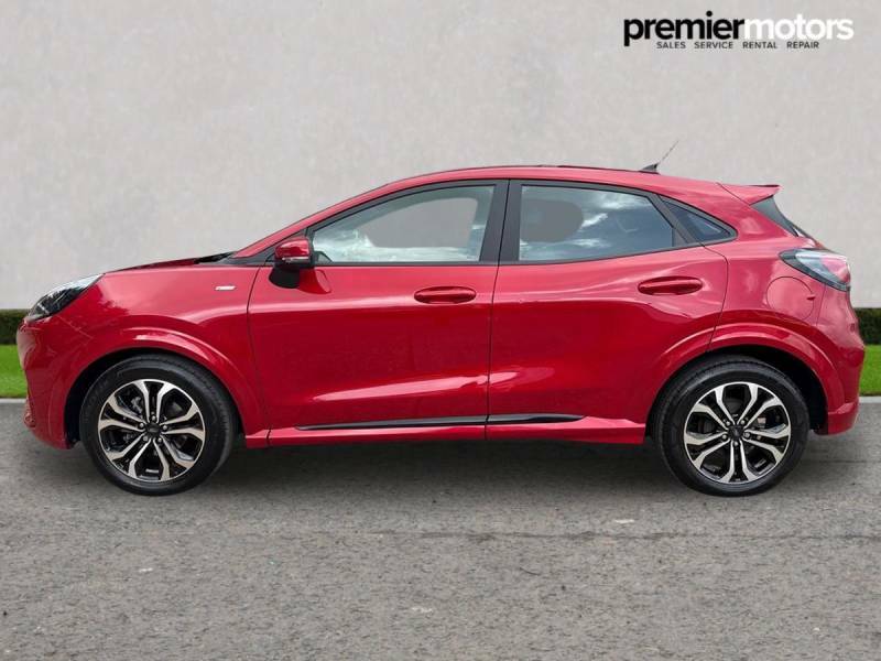 Ford Puma 1.0 Ecoboost Hybrid Mhev St-line - 2023 23 HW23KVF Red #4