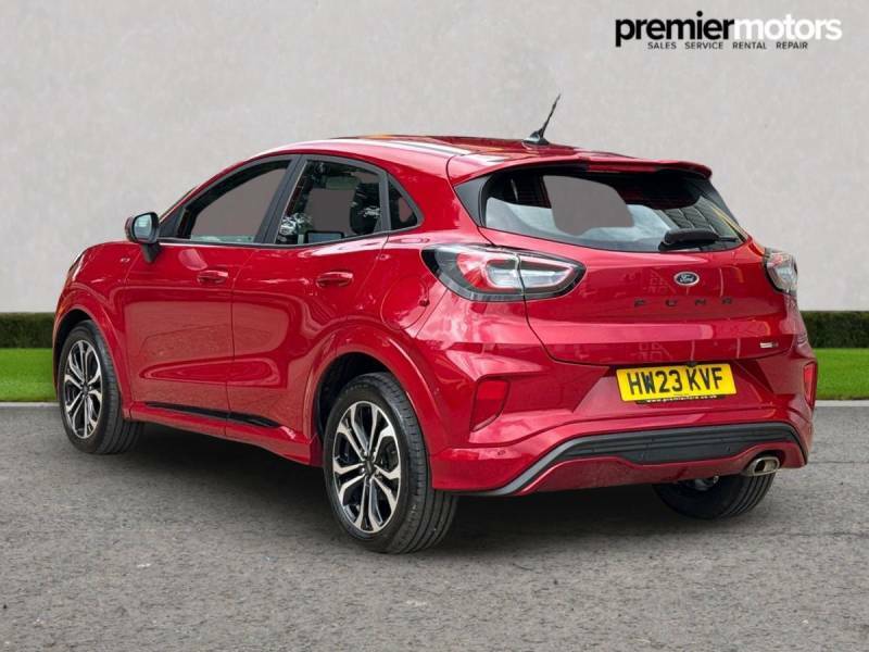 Ford Puma 1.0 Ecoboost Hybrid Mhev St-line - 2023 23 HW23KVF Red #3