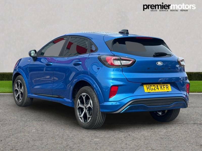 Ford Puma 1.0 Ecoboost Hybrid Mhev St-line Dct - 2024 2 HG24KFR Blue #3