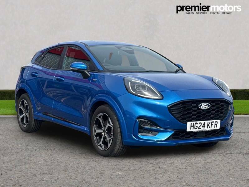 Ford Puma 1.0 Ecoboost Hybrid Mhev St-line Dct - 2024 2 Blue