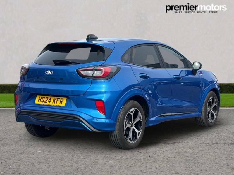 Ford Puma 1.0 Ecoboost Hybrid Mhev St-line Dct - 2024 2 HG24KFR Blue #5
