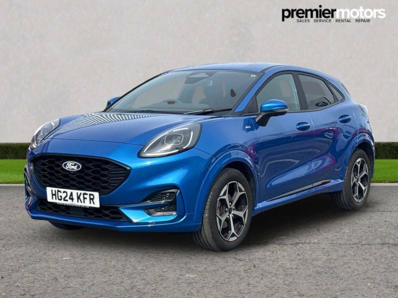 Ford Puma 1.0 Ecoboost Hybrid Mhev St-line Dct - 2024 2 HG24KFR Blue #2