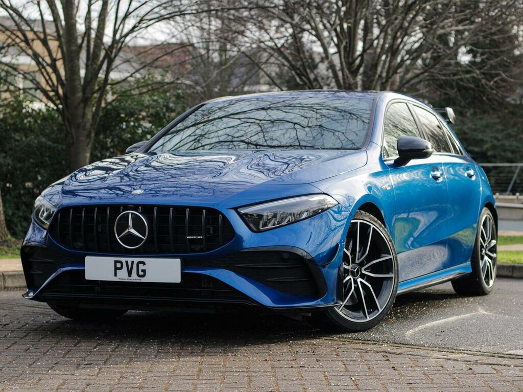 Mercedes-Benz A Class Hatchback 2.0 A35h Mhev Amg Touring Edition 7G-dct Blue #4