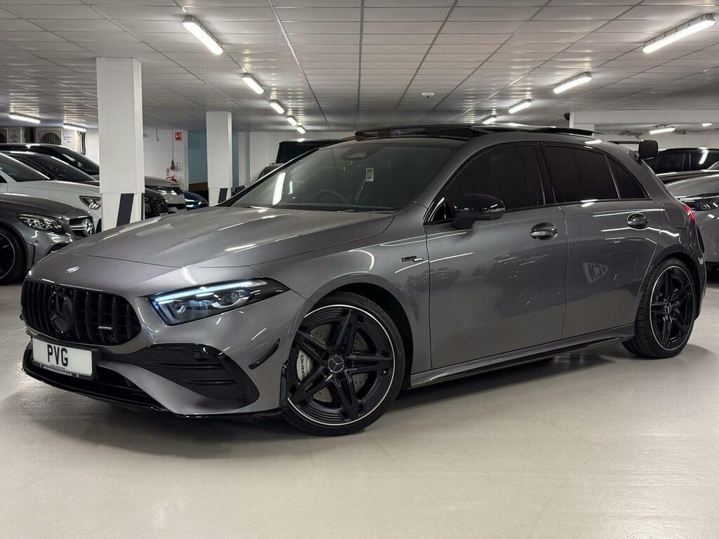 Mercedes-Benz A Class Hatchback 2.0 A35h Mhev Amg Premium Plus 7G-dct Grey #6