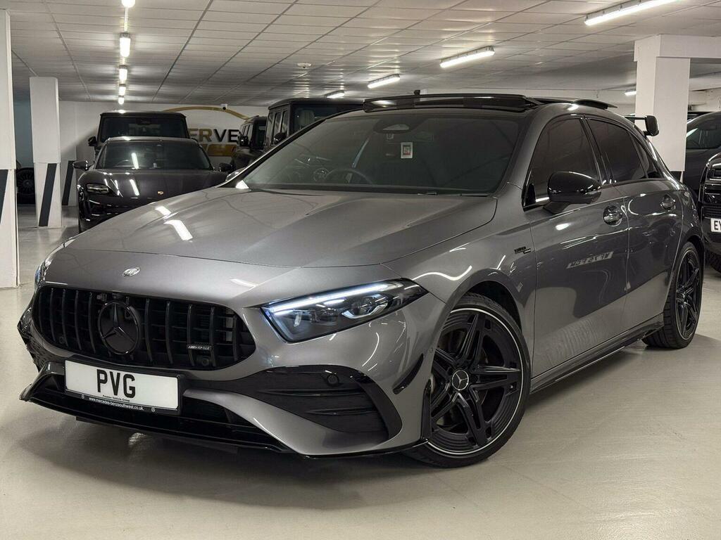 Mercedes-Benz A Class Hatchback 2.0 A35h Mhev Amg Premium Plus 7G-dct Grey