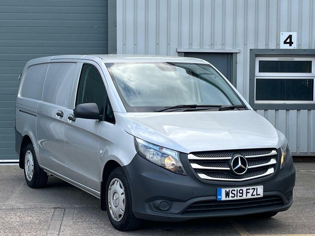 Mercedes-Benz Vito 1.6 111 Cdi Fwd L2 Euro 6 Silver #5
