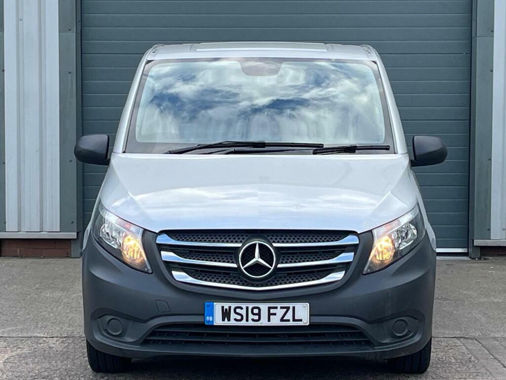 Mercedes-Benz Vito 1.6 111 Cdi Fwd L2 Euro 6 Silver #2