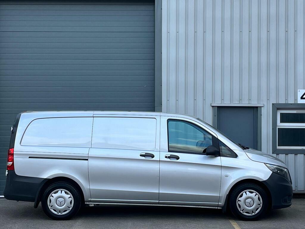 Mercedes-Benz Vito 1.6 111 Cdi Fwd L2 Euro 6 Silver #4