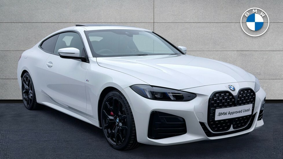 BMW 4 Series Gran Coupe 420I M Sport Coupe White