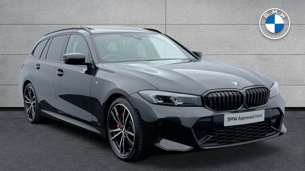 BMW 3 Series 320D M Sport Touring Black