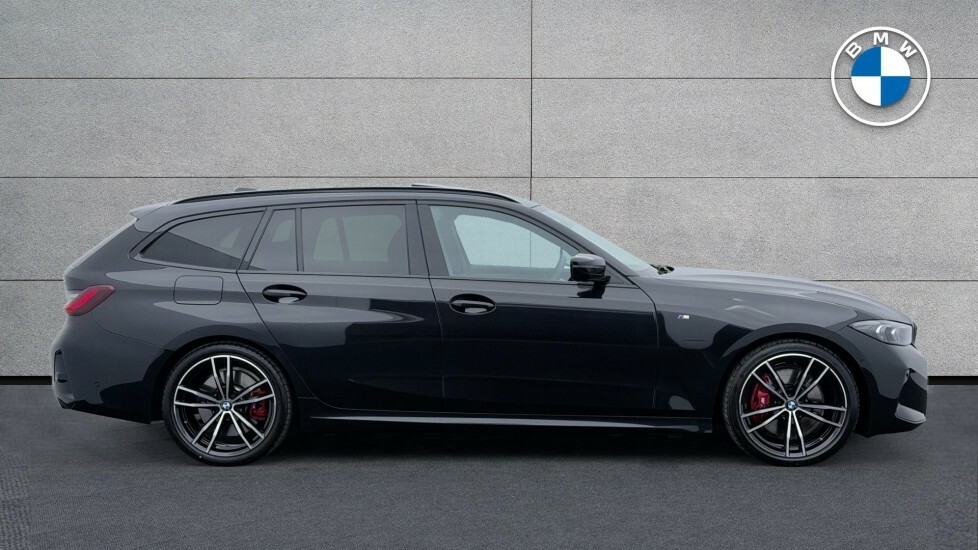 BMW 3 Series 320D M Sport Touring Black #3