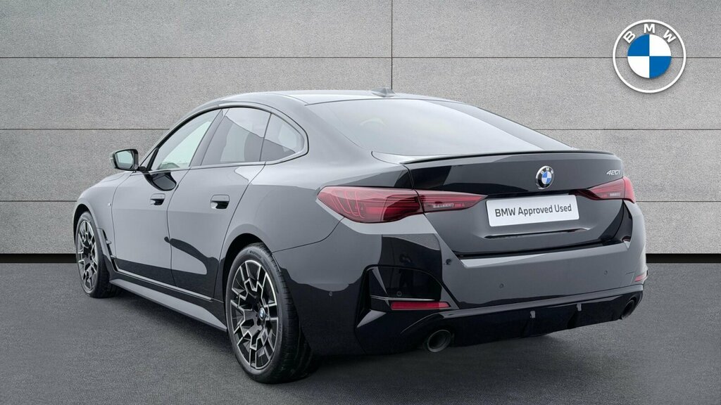 BMW 4 Series Gran Coupe 420I M Sport Gran Coupe VXZ2608 Black #2