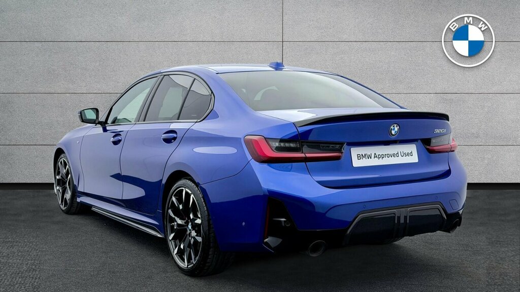 BMW 3 Series 320I M Sport Saloon VXZ1173 Blue #2