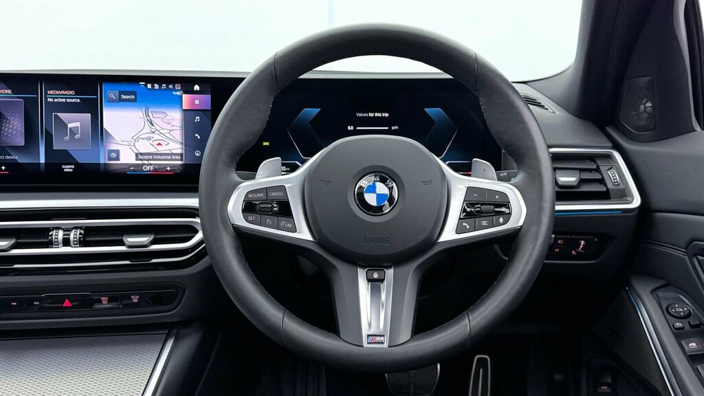 BMW 3 Series 320D M Sport Touring YG24ZES Black #5