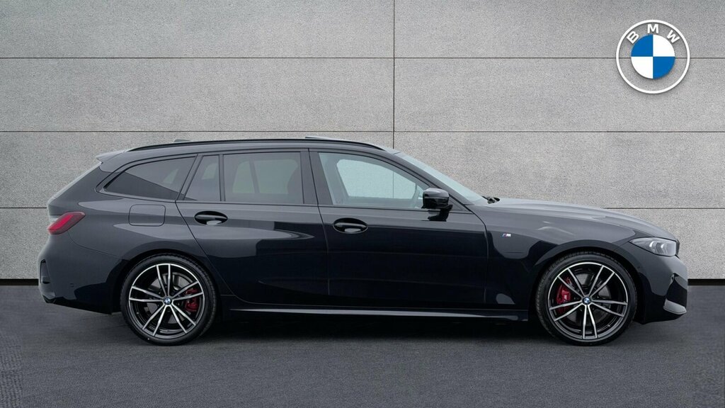 BMW 3 Series 320D M Sport Touring YG24ZES Black #3