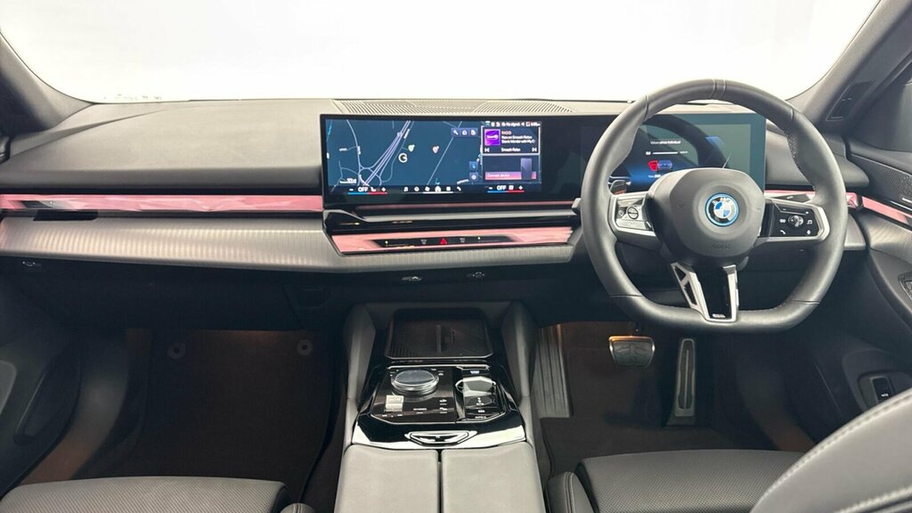 BMW i5 I5 Edrive40 M Sport Saloon YH75CJZ Blue #4