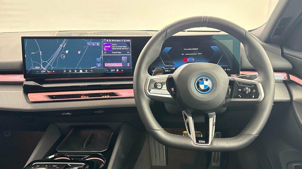BMW i5 I5 Edrive40 M Sport Saloon YH75CJZ Blue #5