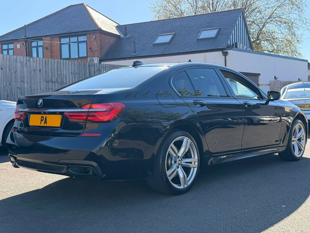 BMW 7 Series 3.0 730D M Sport Euro 6 Ss DT18DYG Black #4