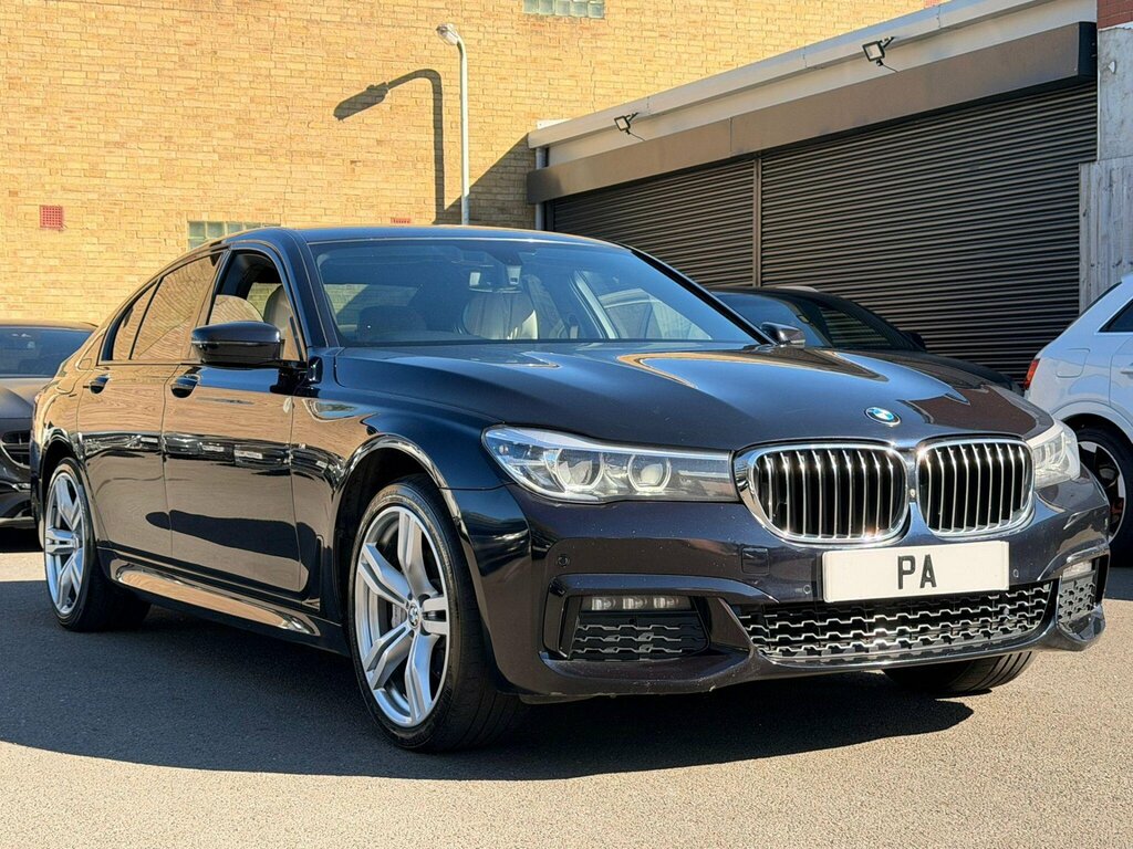 BMW 7 Series 3.0 730D M Sport Euro 6 Ss DT18DYG Black #5