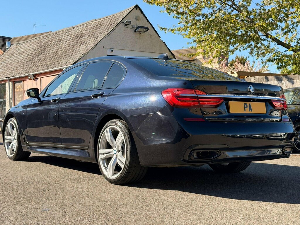 BMW 7 Series 3.0 730D M Sport Euro 6 Ss DT18DYG Black #3