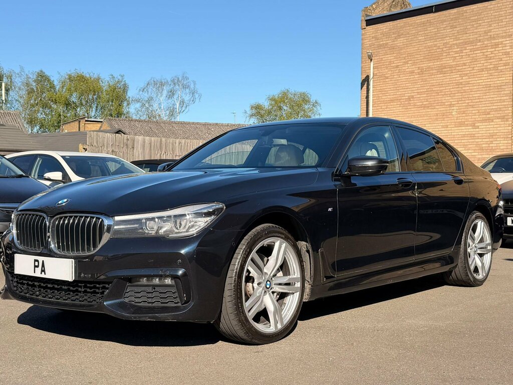 BMW 7 Series 3.0 730D M Sport Euro 6 Ss DT18DYG Black #2