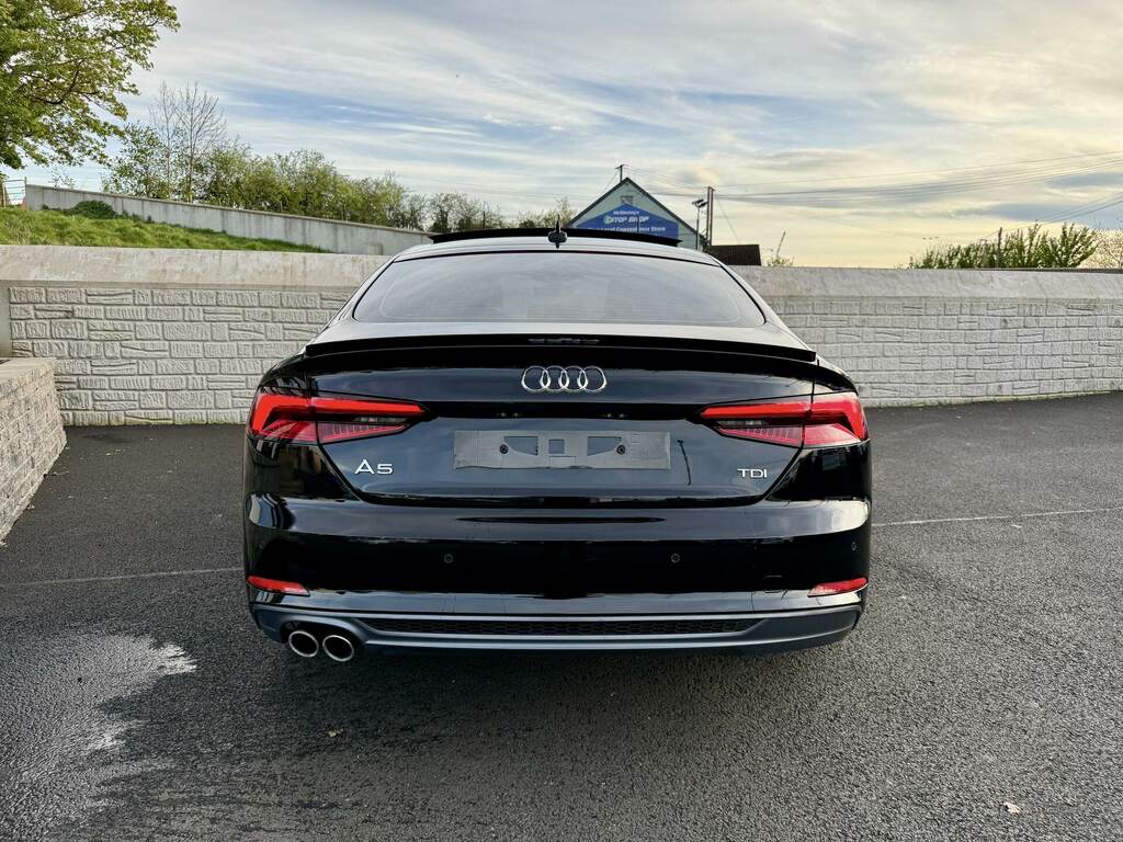 Audi A5 2.0 Tdi S Line SC17CVX Black #6