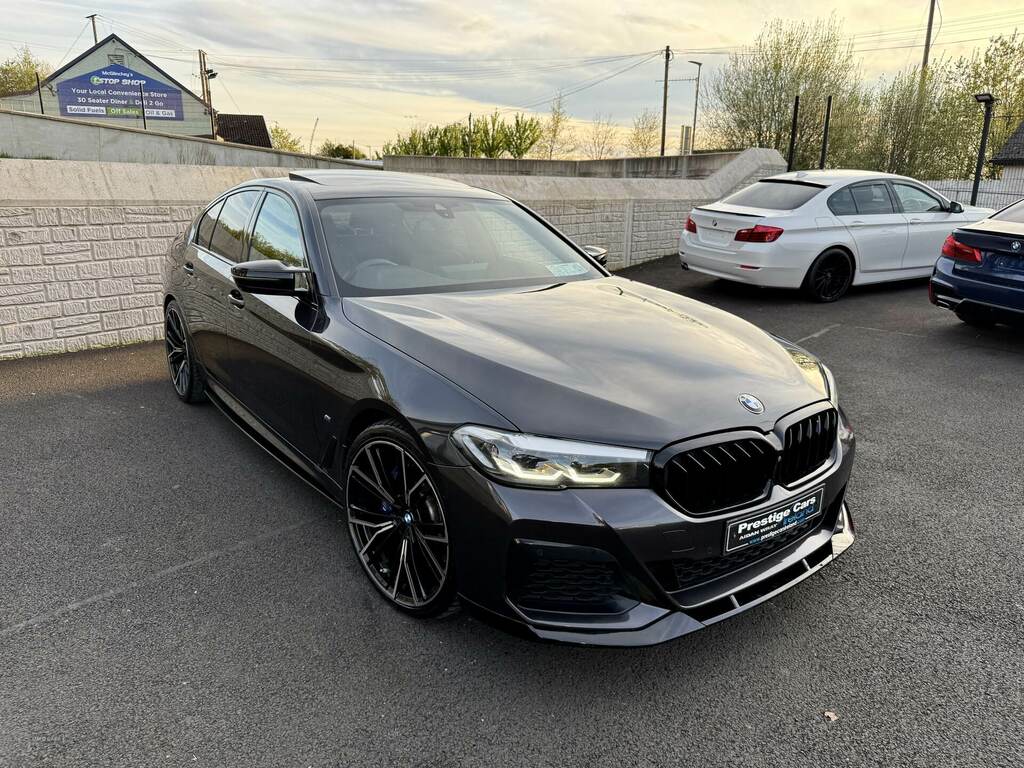 BMW 5 Series 530E M Sport KM21HLO Grey #3