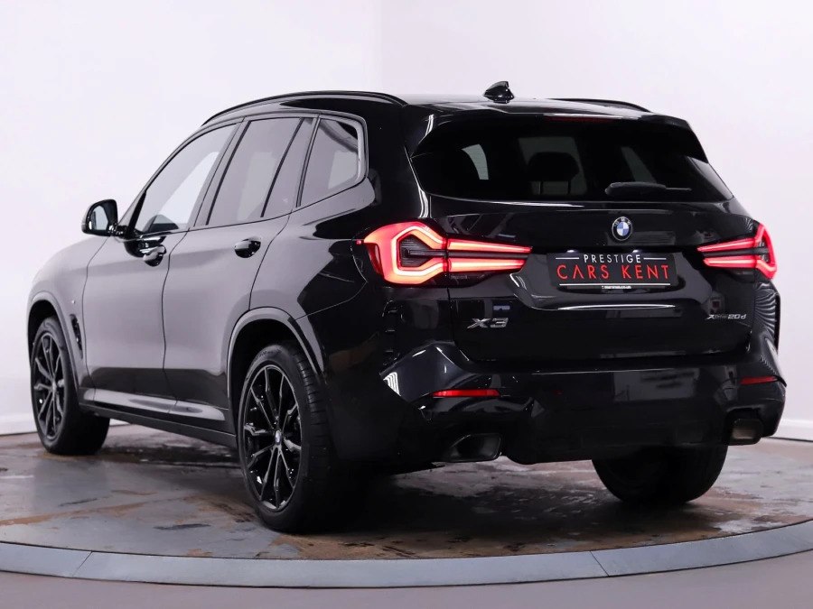 BMW X3 X3 Xdrive20d M Sport FX23HNU Black #3