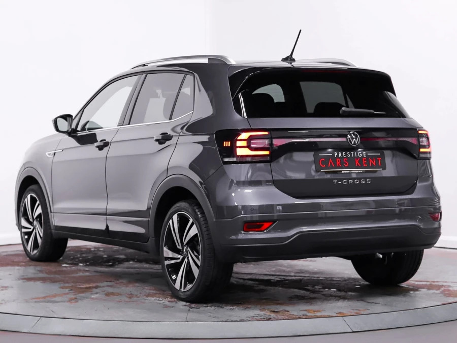 Volkswagen T-Cross 1.0 Tsi R-line Suv Dsg Euro 6 Ss 11 BA73YUC Grey #3