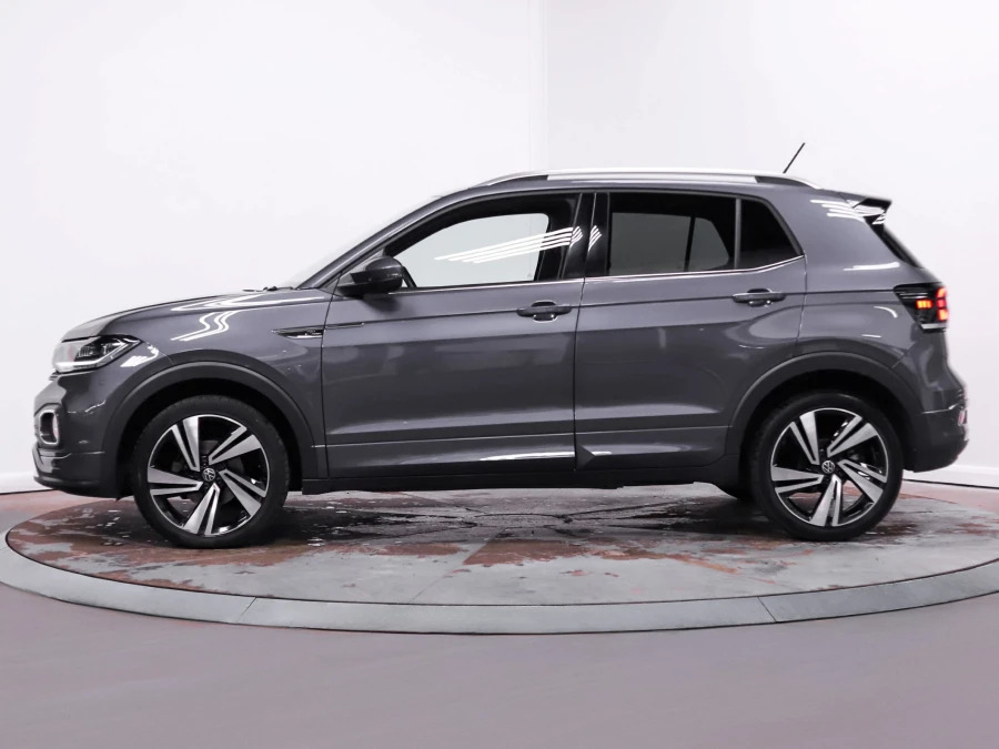 Volkswagen T-Cross 1.0 Tsi R-line Suv Dsg Euro 6 Ss 11 BA73YUC Grey #4