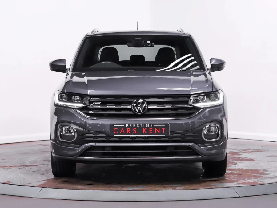 Volkswagen T-Cross 1.0 Tsi R-line Suv Dsg Euro 6 Ss 11 BA73YUC Grey #6