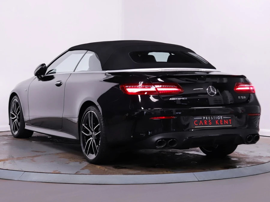 Mercedes-Benz E Class 3.0 E53 Mhev Eq Boost Amg Premium Plus Cabriolet Black #3