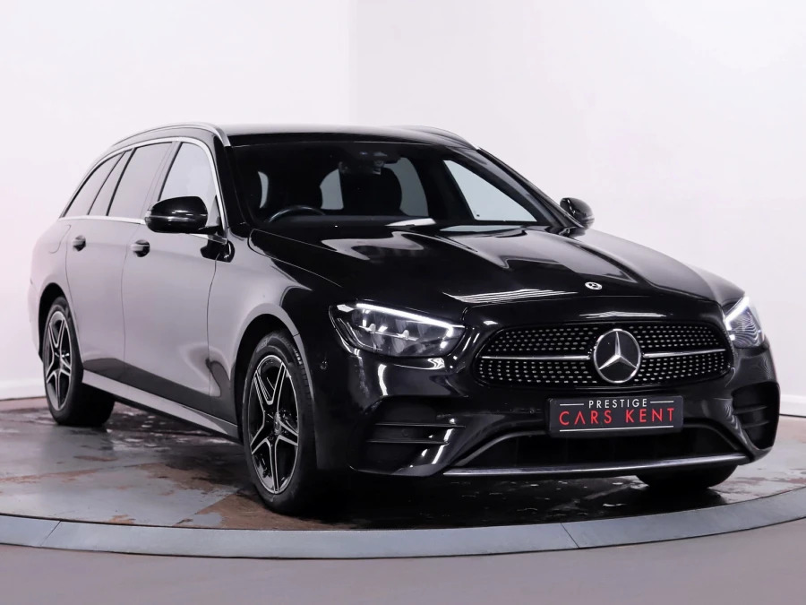 Mercedes-Benz E Class 2.0 E300dh Mhev Amg Line Estate Hybrid Black