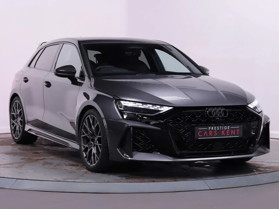 Audi RS3 2.5 Tfsi Carbon Black Sportback S Troni Grey