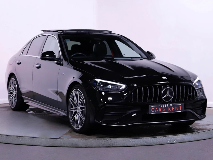 Mercedes-Benz C Class 2.0 C43 Mhev Amg Premium Plus Saloon Black
