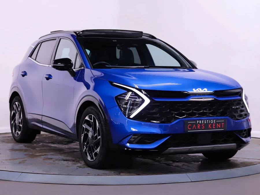 Kia Sportage 1.6 T-gdi Mhev Gt-line S Suv Hybrid Dct Blue