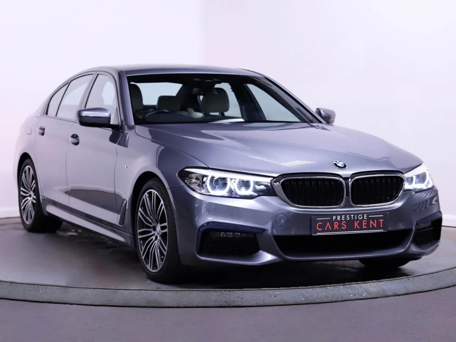 BMW 5 Series 530D M Sport Saloon Blue