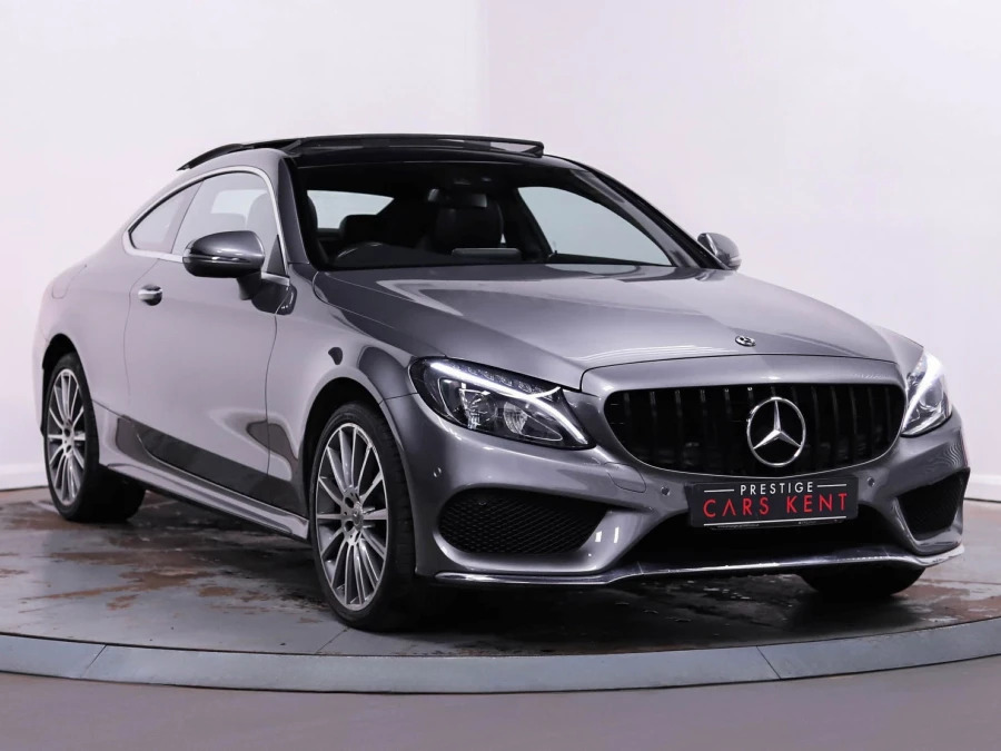 Mercedes-Benz C Class 2.0 C200 Amg Line Premium Plus Coupe Grey