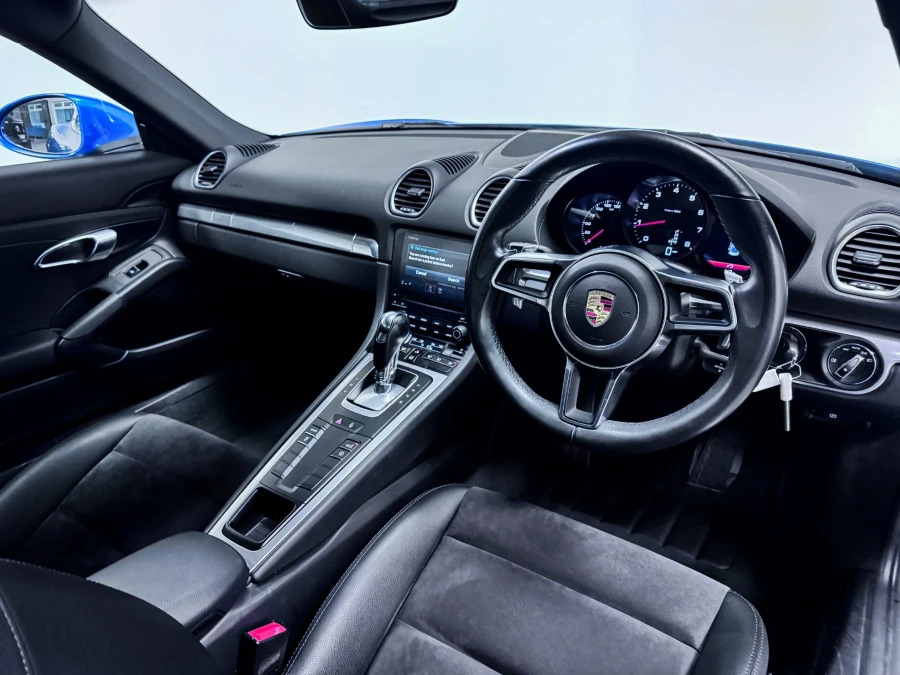 Porsche 718 Cayman 2.0T Coupe Pdk Euro 6 Ss 300 Ps Blue #2