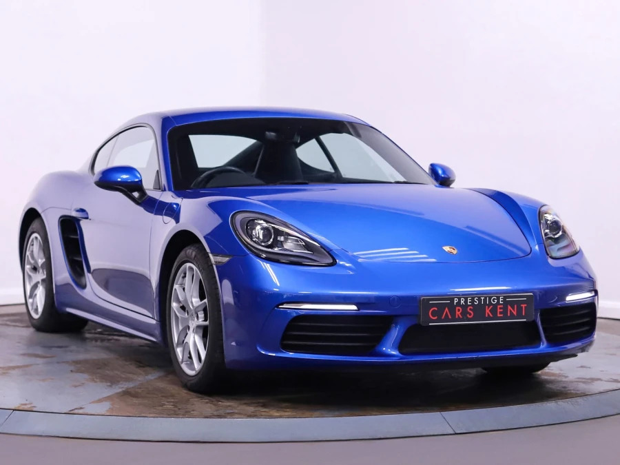 Porsche 718 Cayman 2.0T Coupe Pdk Euro 6 Ss 300 Ps Blue