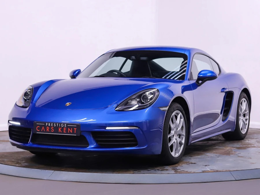 Porsche 718 Cayman 2.0T Coupe Pdk Euro 6 Ss 300 Ps Blue #5